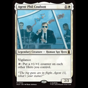 MTG Agent Phil Coulson Marvel Super Heroes msh#4