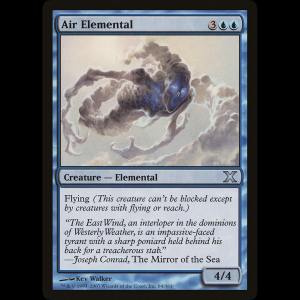 MTG Elemental de aire (Air Elemental) Tenth Edition 10e#64