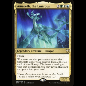 MTG Amareth, the Lustrous Commander Legends cmr#266