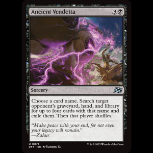 MTG Ancient Vendetta Aetherdrift dft#75