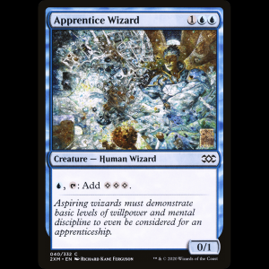 MTG Apprentice Wizard Double Masters 2xm#40