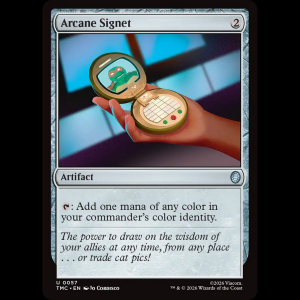 MTG Arcane Signet Teenage Mutant Ninja Turtles Eternal tmc#57
