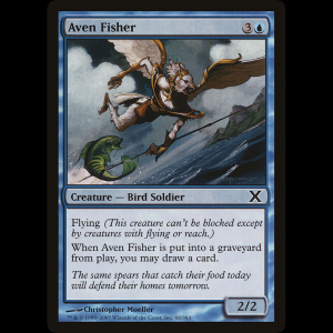 MTG Pescador aven (Aven Fisher) Tenth Edition 10e#68