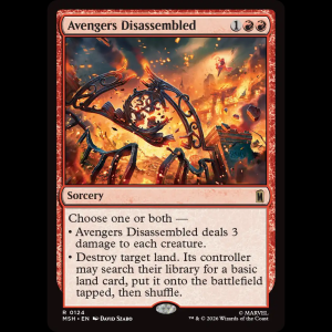 MTG Avengers Disassembled Marvel Super Heroes msh#124