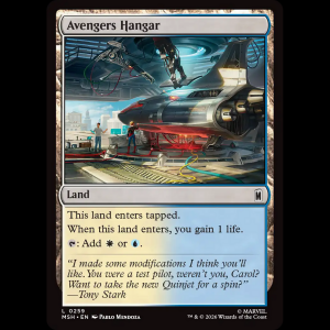 MTG Avengers Hangar Marvel Super Heroes msh#259