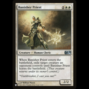 MTG Banisher Priest The List plst#M14-7