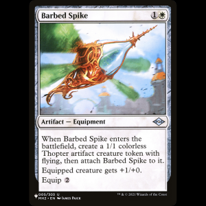 MTG Barbed Spike The List plst#MH2-5