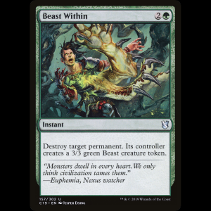 MTG Beast Within Commander 2019 c19#157