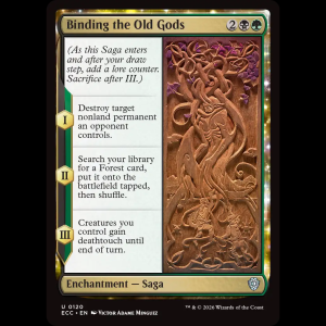 MTG Binding the Old Gods Lorwyn Eclipsed Commander ecc#120