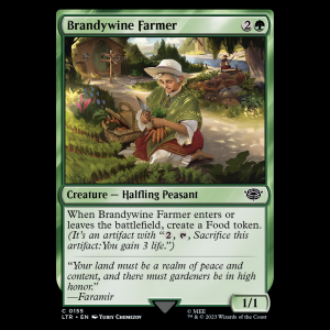 MTG Brandywine Farmer The Lord of the Rings: Tales of Middle-earth ltr#155
