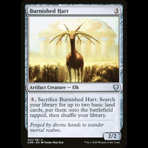 MTG Venado bruñido (Burnished Hart) Commander Legends cmr#302