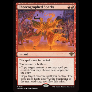 MTG Choreographed Sparks Secrets of Strixhaven sos#111
