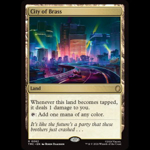 MTG City of Brass Teenage Mutant Ninja Turtles Eternal tmc#62