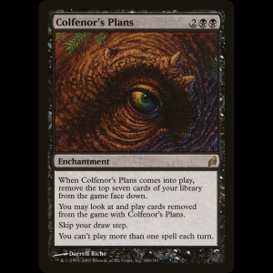 MTG Planes de Cólfenor (Colfenor's Plans) Lorwyn lrw#106