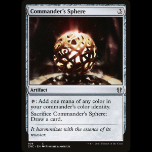 MTG Esfera del comandante (Commander's Sphere) Zendikar Rising Commander znc#109