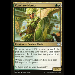 MTG Conclave Mentor March of the Machine Commander moc#320