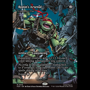 MTG Conqueror's Flail Teenage Mutant Ninja Turtles Source Material pza#15