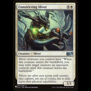 MTG Constricting Sliver The List plst#M15-7