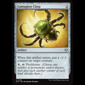 MTG Contagion Clasp Lorwyn Eclipsed Commander ecc#140