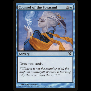 MTG Consejo de los soratami (Counsel of the Soratami) Tenth Edition 10e#76