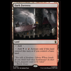 MTG Dark Fortress Marvel Super Heroes msh#264