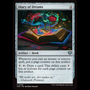 MTG Diary of Dreams Secrets of Strixhaven sos#248
