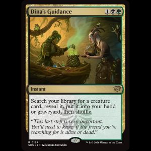 MTG Dina's Guidance Secrets of Strixhaven sos#184