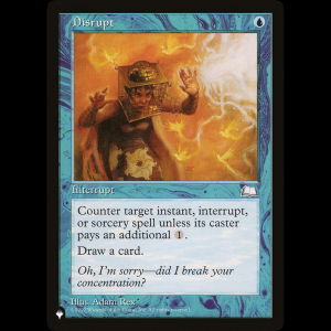 MTG Disrupt The List plst#WTH-37