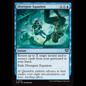 MTG Divergent Equation Secrets of Strixhaven sos#43