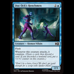 MTG Doc Ock's Henchmen Marvel Super Heroes Commander msc#784