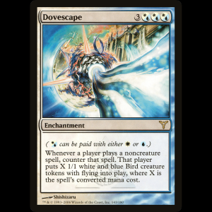 MTG Paisaje de palomas (Dovescape) Dissension dis#143