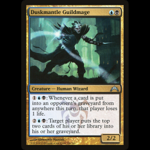 MTG Duskmantle Guildmage Gatecrash gtc#158