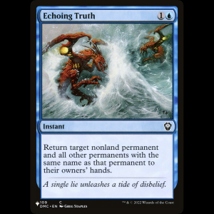 MTG Echoing Truth The List plst#DMC-109