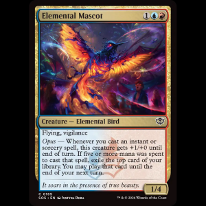 MTG Elemental Mascot Secrets of Strixhaven sos#185