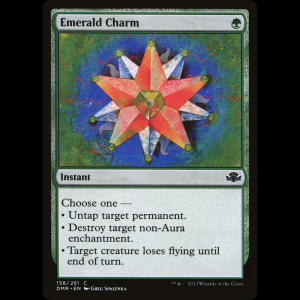 MTG Emerald Charm Dominaria Remastered dmr#158