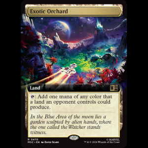MTG Exotic Orchard Marvel Super Heroes Commander msc#470