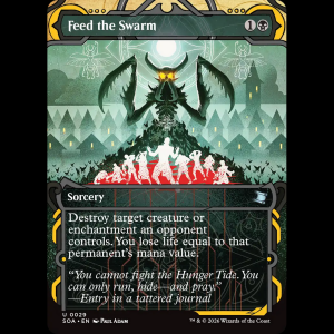 MTG Feed the Swarm Secrets of Strixhaven Mystical Archive soa#29