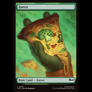 MTG Forest Teenage Mutant Ninja Turtles tmt#257