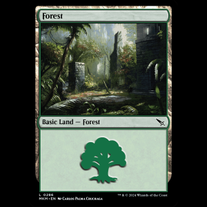 MTG Forest Murders at Karlov Manor mkm#286
