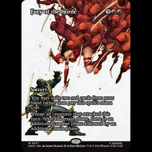 MTG Fury of the Horde Marvel Universe mar#71