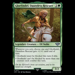 MTG Glorfindel, Dauntless Rescuer The Lord of the Rings: Tales of Middle-earth ltr#171