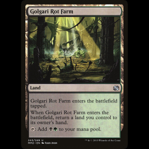 MTG Golgari Rot Farm Modern Masters 2015 mm2#243