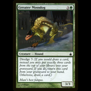 MTG Greater Mossdog Ravnica: City of Guilds rav#169