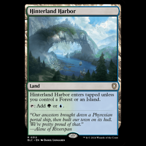MTG Hinterland Harbor Bloomburrow Commander blc#312