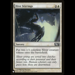 MTG Hive Stirrings The List plst#M14-21