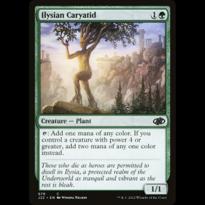 MTG Ilysian Caryatid Jumpstart 2022 j22#676
