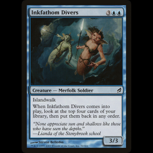 MTG Inkfathom Divers Lorwyn lrw#70