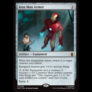 MTG Iron Man Armor Marvel Super Heroes msh#248