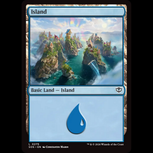 MTG Island Secrets of Strixhaven sos#275