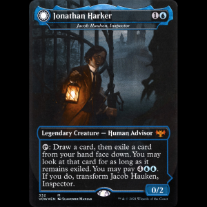MTG Jacob Hauken, Inspector // Hauken's Insight Innistrad: Crimson Vow vow#332